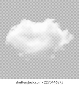 Smoke or cloud vector stock image. Stock vector illustration