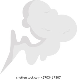 Smoke Clouds Element en diseño Abstractas. Ilustración vectorial.
