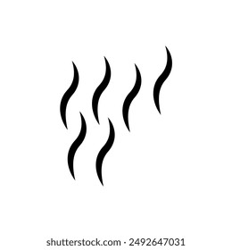 smoke concept line icon. Simple element illustration.smoke concept outline symbol design.