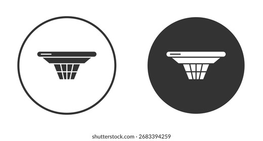 Smoke detector icon, symbol, Vector pictogram. Simple element illustration.