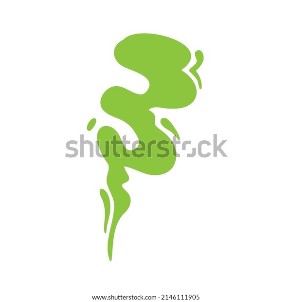 Smoke Effect Bad Smell Dust Floating Stock Vector (Royalty Free