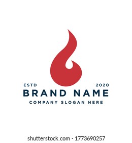 Smoke Fire Flame Torch Burn logo design inspiration