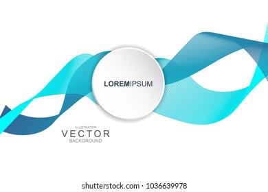 Smoke fluid abstract and dynamic background with curve shape.