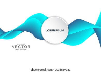 Smoke fluid abstract and dynamic background with curve shape.