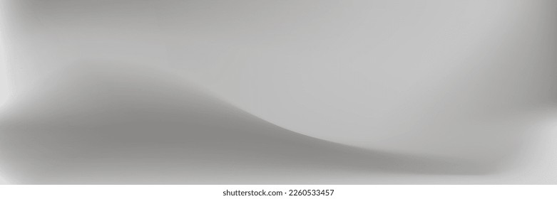 Foto de diseño de luz de agua de nubes con fluido de humo. Fondo plateado color pastel de la curva de monocrom borrosa blanco. Malla De Gradiente Gris De Color Gris Agudo Líquido. Fondo de gradiente de metal Smog Smog Smooth Sky Flow.