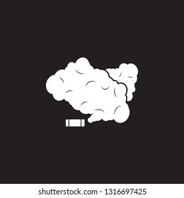 smoke grenade icon. Simple element illustration. smoke grenade symbol design template. Can be used for web and mobile