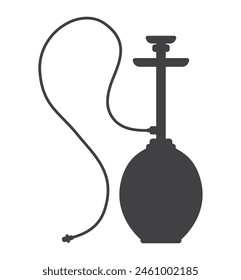  smoke hookah shisha with pipe icon 