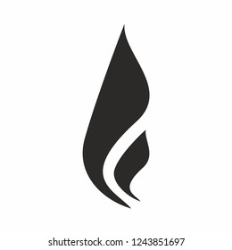Smoke Hot Vector Icon