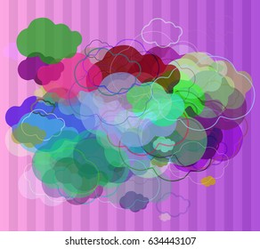 smoke icon design