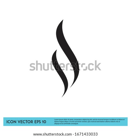 smoke icon design element vector eps 10