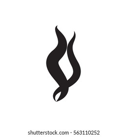 smoke icon illustration isolated vector sign symbol