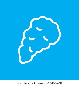 smoke icon illustration isolated vector sign symbol
