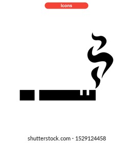smoke icon isolated sign symbol vector illustration - high quality black style vector icons

