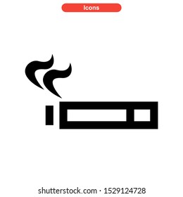 smoke icon isolated sign symbol vector illustration - high quality black style vector icons
