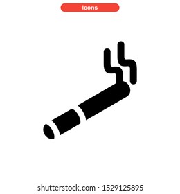 smoke icon isolated sign symbol vector illustration - high quality black style vector icons
