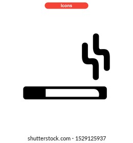 smoke icon isolated sign symbol vector illustration - high quality black style vector icons
