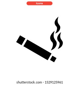 smoke icon isolated sign symbol vector illustration - high quality black style vector icons

