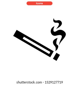 smoke icon isolated sign symbol vector illustration - high quality black style vector icons
