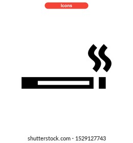 smoke icon isolated sign symbol vector illustration - high quality black style vector icons
