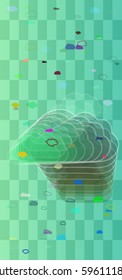 smoke icon pattern