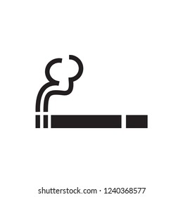 Smoke icon sign