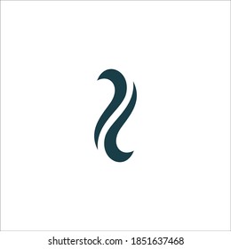 smoke icon smell symbol illustration simple design element vector logo template