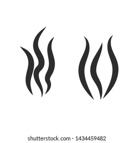 Smoke icon. Smoking vector sign. Steam icon