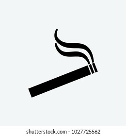 smoke icon vector