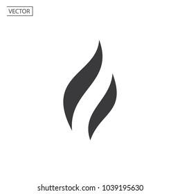 smoke icon vector