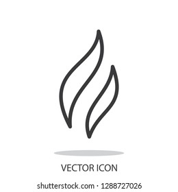 smoke icon vector