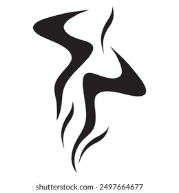 smoke icon vector design. smoke abstract vector design