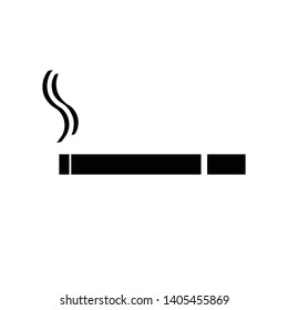 Smoke icon vector design template