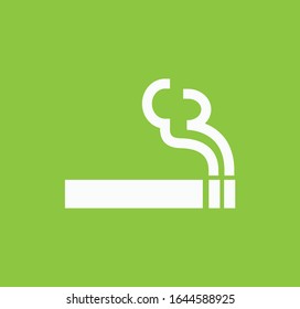 Smoke icon vector design template