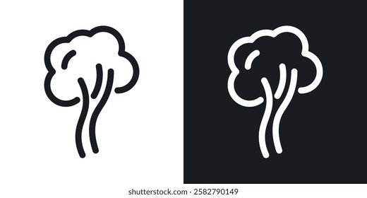 Smoke icons set vectors black and colored style