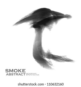 Smoke illustration. Abstract  vector background eps10