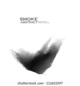 Smoke illustration. Abstract  vector background eps10