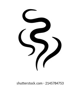 Smoke lines. Hot vapors that evaporate from food and beverages.