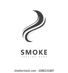 Smoke Logo Icon Vector Design Inspiration