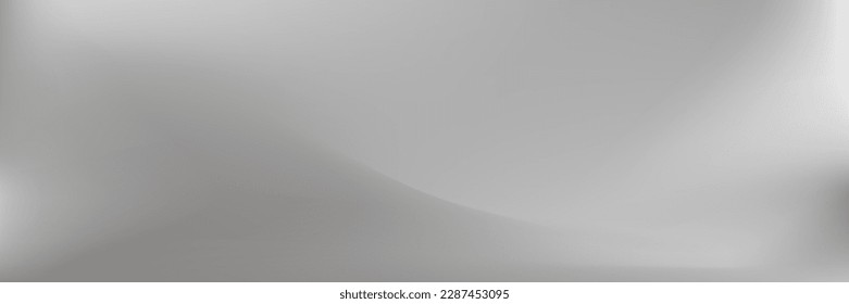Smoke Metal Monochrom Cloudy Cloud Gradient Mesh. Blurry Light Gray Smooth Pastel Gradient Backdrop. Sky Grey Curve Weather Water Wavy Wallpaper. Liquid White Fluid Silver Smog Flow Design Pic.