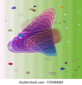 smoke pattern texture