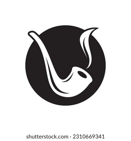 Smoke pipe logo images illustration design