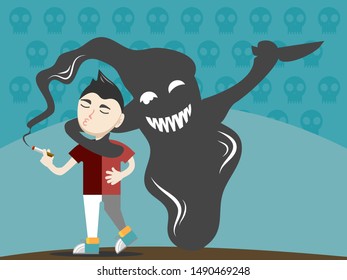 Smoke is plotting to kill a smoker