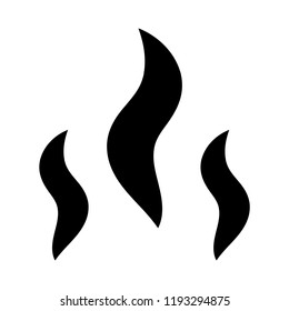 Smoke puff icon vector  illustration isolated on white background