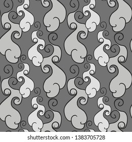 smoke seamless pattern. Suitable for textiles, wallpapers, covers, gift wrapping. 