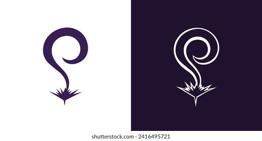 Smoke or Smell logo illustration