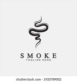 Smoke steam icon logo illustration isolated on white background,Aroma vaporize icons. Smells vector line icon, hot aroma, stink or cooking steam symbols, smelling or vapor