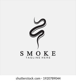 Smoke steam icon logo illustration isolated on white background,Aroma vaporize icons. Smells vector line icon, hot aroma, stink or cooking steam symbols, smelling or vapor