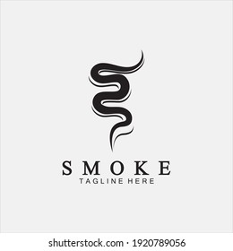 Smoke steam icon logo illustration isolated on white background,Aroma vaporize icons. Smells vector line icon, hot aroma, stink or cooking steam symbols, smelling or vapor