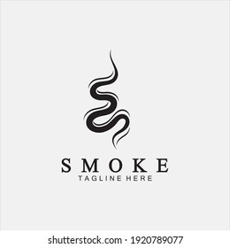 Smoke steam icon logo illustration isolated on white background,Aroma vaporize icons. Smells vector line icon, hot aroma, stink or cooking steam symbols, smelling or vapor