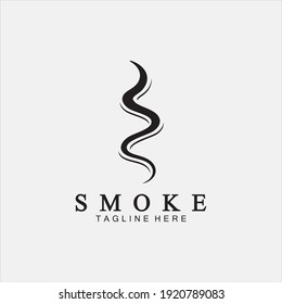 Smoke steam icon logo illustration isolated on white background,Aroma vaporize icons. Smells vector line icon, hot aroma, stink or cooking steam symbols, smelling or vapor